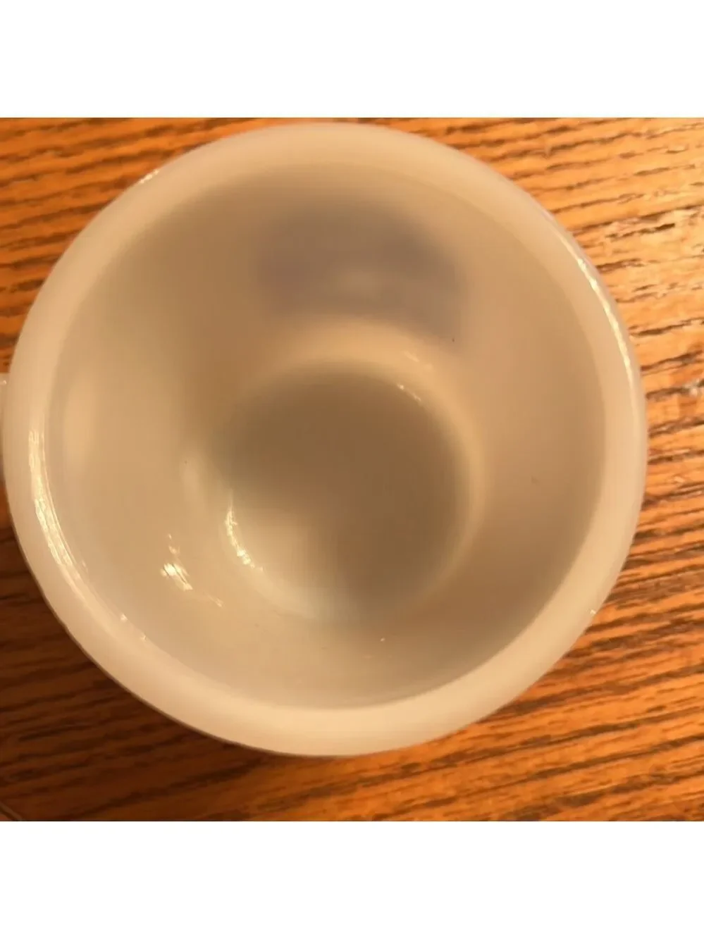 Vintage Milk Glass Mug